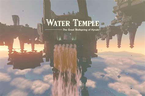 Water Temple walkthrough in Zelda: Tears of the。